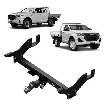 TAG Heavy Duty Extended Towbar for Mazda BT-50 (07/2020 - on), Isuzu D-MAX (06/2020 - on) - Brixton 4x4 - Buy Online Now!